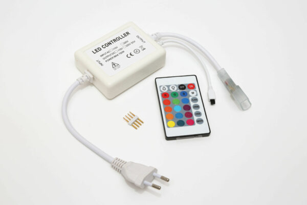 Ασύρματο controller για ταινία LED ΝΕΟΝ RGB 30m