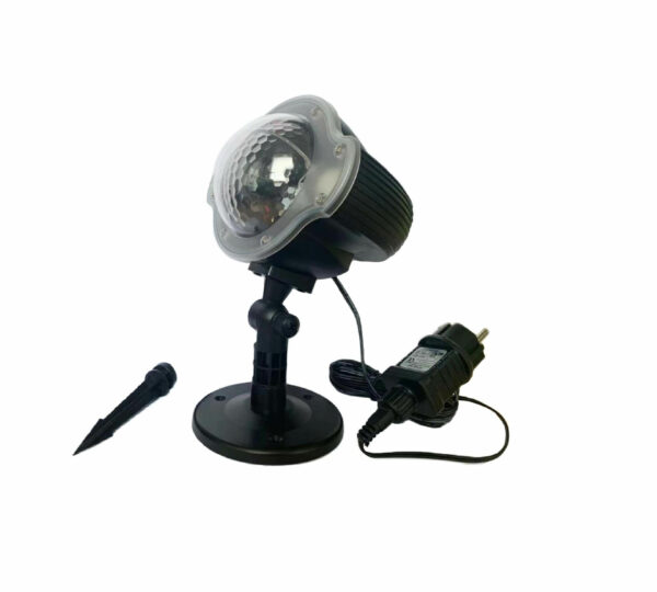 LED projector νιφάδες λευκό/κίτρινο