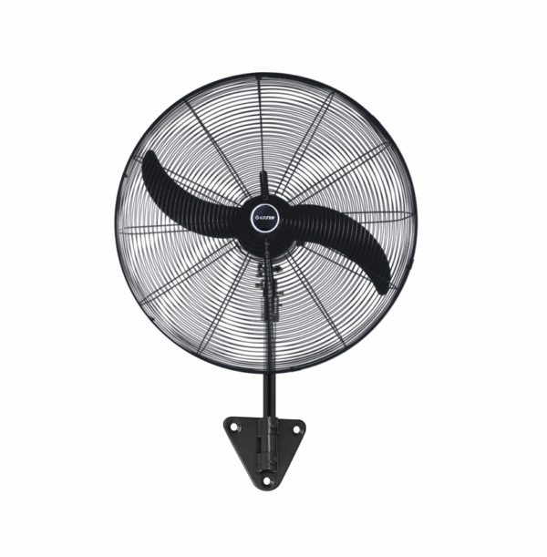 Ανεμιστήρας τοίχου  μεταλλικός 180W 26'' (Φ65cm) τηλεχειριζόμενος μαύρος