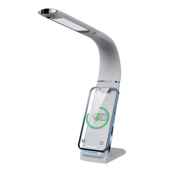 Adeleq ΠΟΡΤΑΤΙΦ ΓΡΑΦΕΙΟΥ ΚΥΚΝΟΣ 8W 230V/12VDC ΛΕΥΚΟ