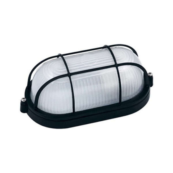 Xελώνα αλουμινίου E27 Μαύρη (2011S)