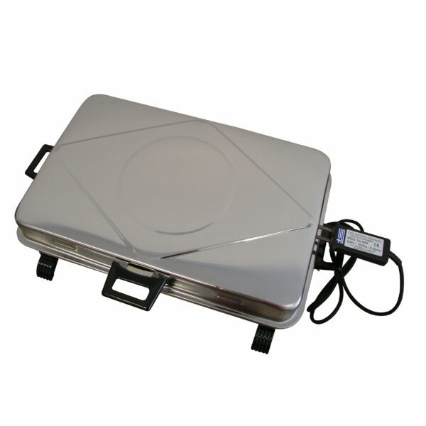 Ηλεκτρική ψηστιέρα ανοξείδωτη με διπλή σχάρα  και σπαστές χειρολαβές