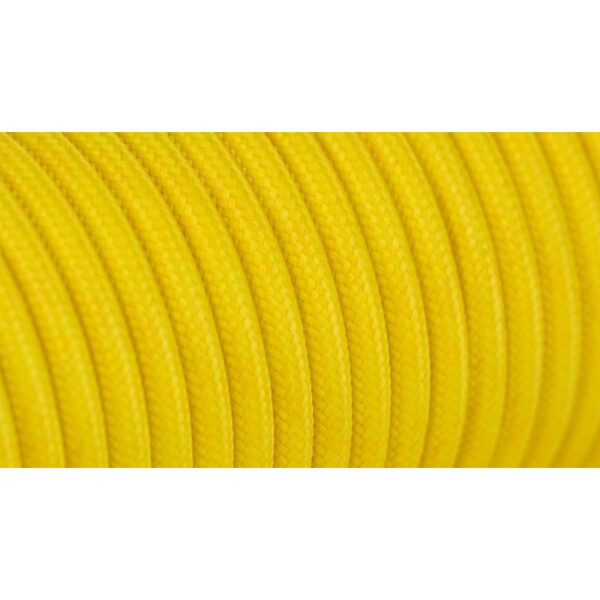 Διακοσμητικό υφασμάτινο καλώδιο  Κίτρινο