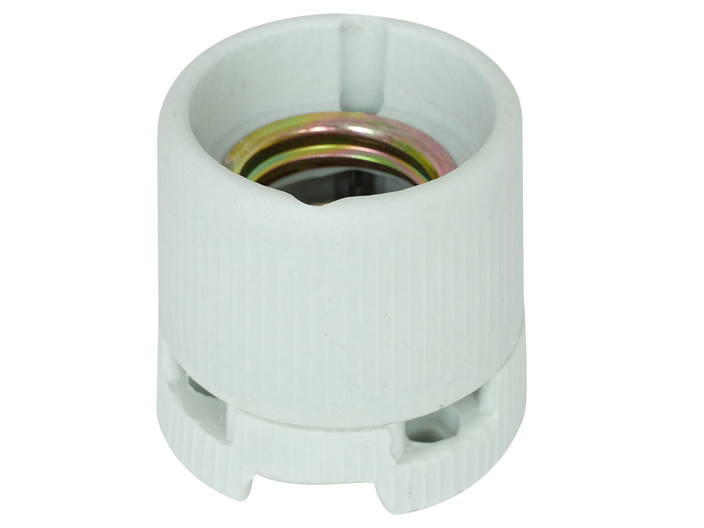 Ντουί πορσελάνης Ε27 πλαφόν τύπου ΔΕΗ