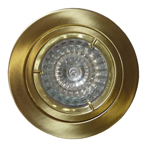 Spot αλουμ. χωνευτό κινητό ΧΡΥΣΟ ΜΑΤ