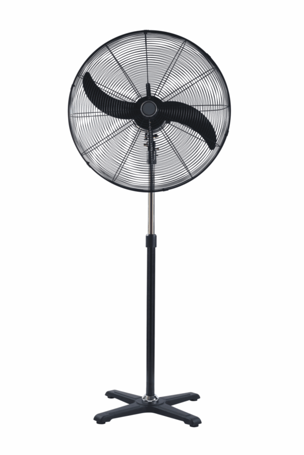 0001872_0 Ανεμιστήρας ορθοστάτη μεταλλικός 180W 26'' (65cm) μαύρος