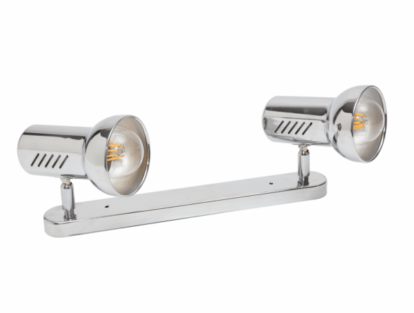 Spot διπλό μπάρα Ε27 ΧΡΩΜΙΟ