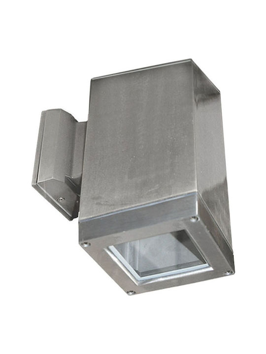 Adeleq Επιτοίχιο Εξωτερικό Σποτ E27 IP44 10.8x10.8εκ.