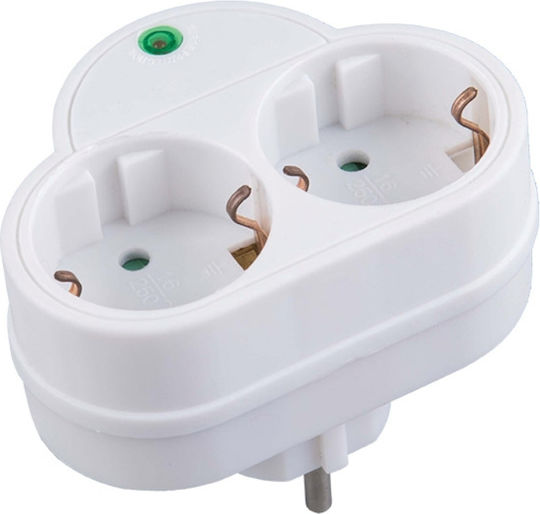 COM ΑΝΤΑΠΤΟΡΑΣ ΡΕΥΜΑΤΟΣ ΧΩΡΙΣ ΔΙΑΚΟΠΤΗ 2xΣΟΥΚΟ ΜΕ ΠΡΟΣΤΑΣΙΑ